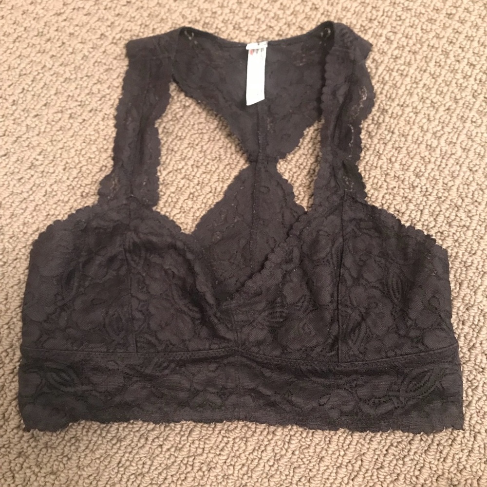 Black bralette